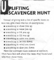 Uplifting Scavenger Hunt
